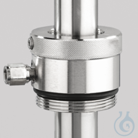 Gastight barrel connector