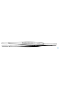Cover glass tweezers,straight, 115mm
