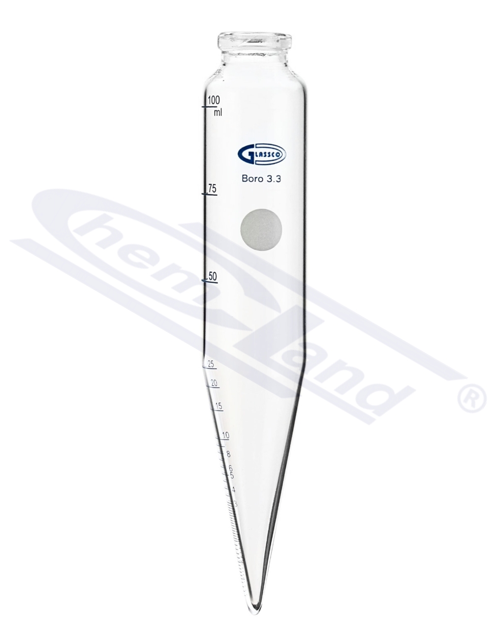 probówka wirówkowa ASTM 100ml, wymiar 17 x 200mm