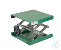 Lab-Jack alu, 400x400mm, adjusting, wheel, Hub 100-470mm
