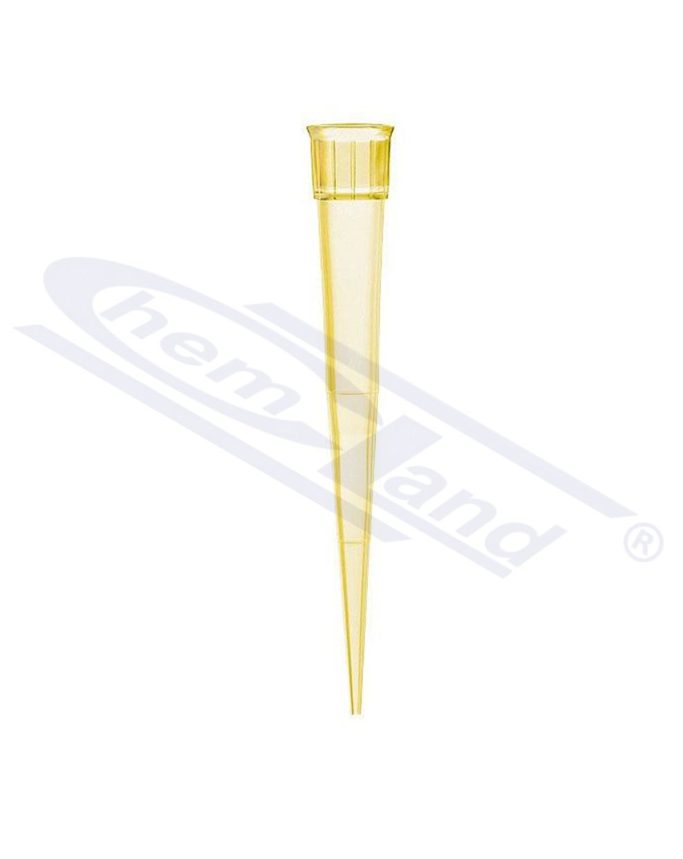 końcówki do pipet 200ul żółte typ  EPPENDORF - krółtki kołnierz, op 1000 szt.