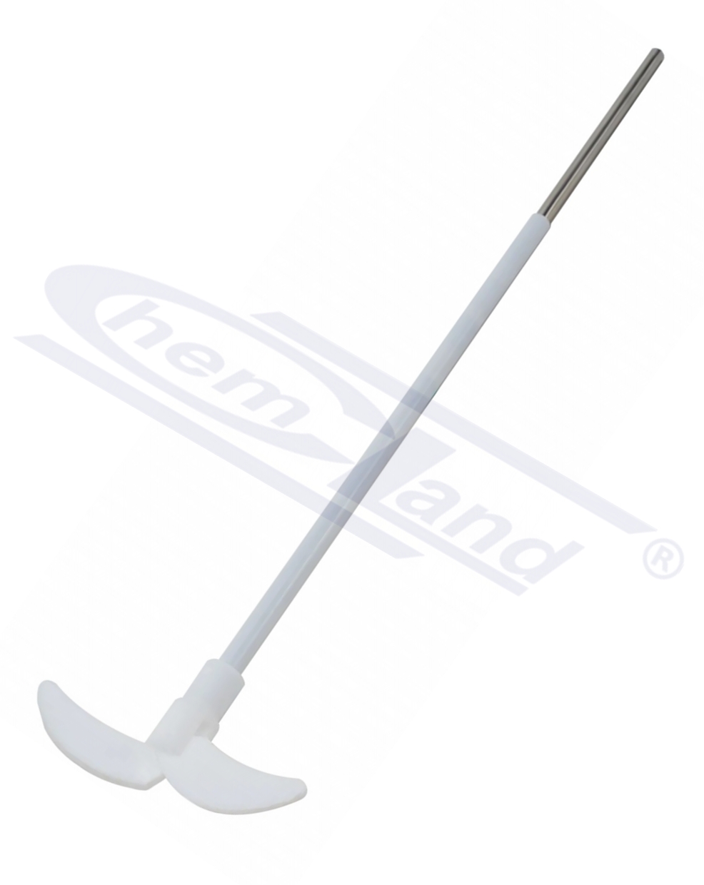 pręt do mieszadeł pokryty PTFE śmigłowe, długość wału 35 cm, średnica mieszadła 8,5 cm DLAB