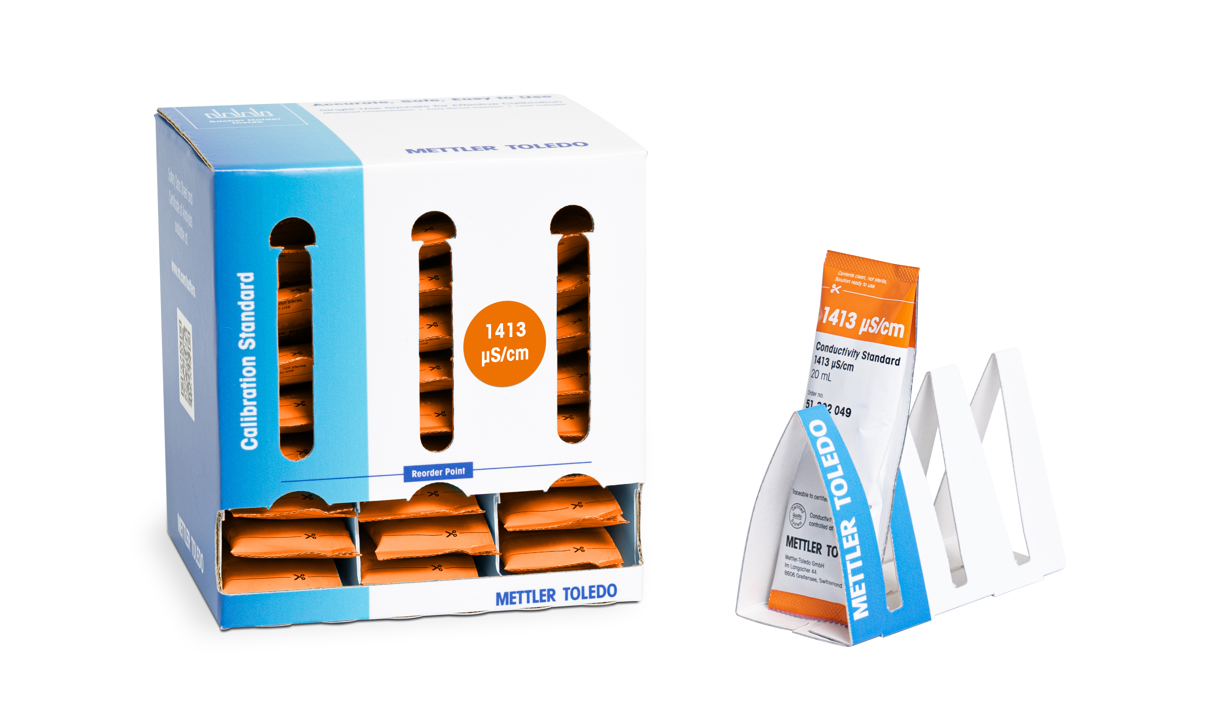 Cond stand. 1413 uS/cm, sachets 30x20mL