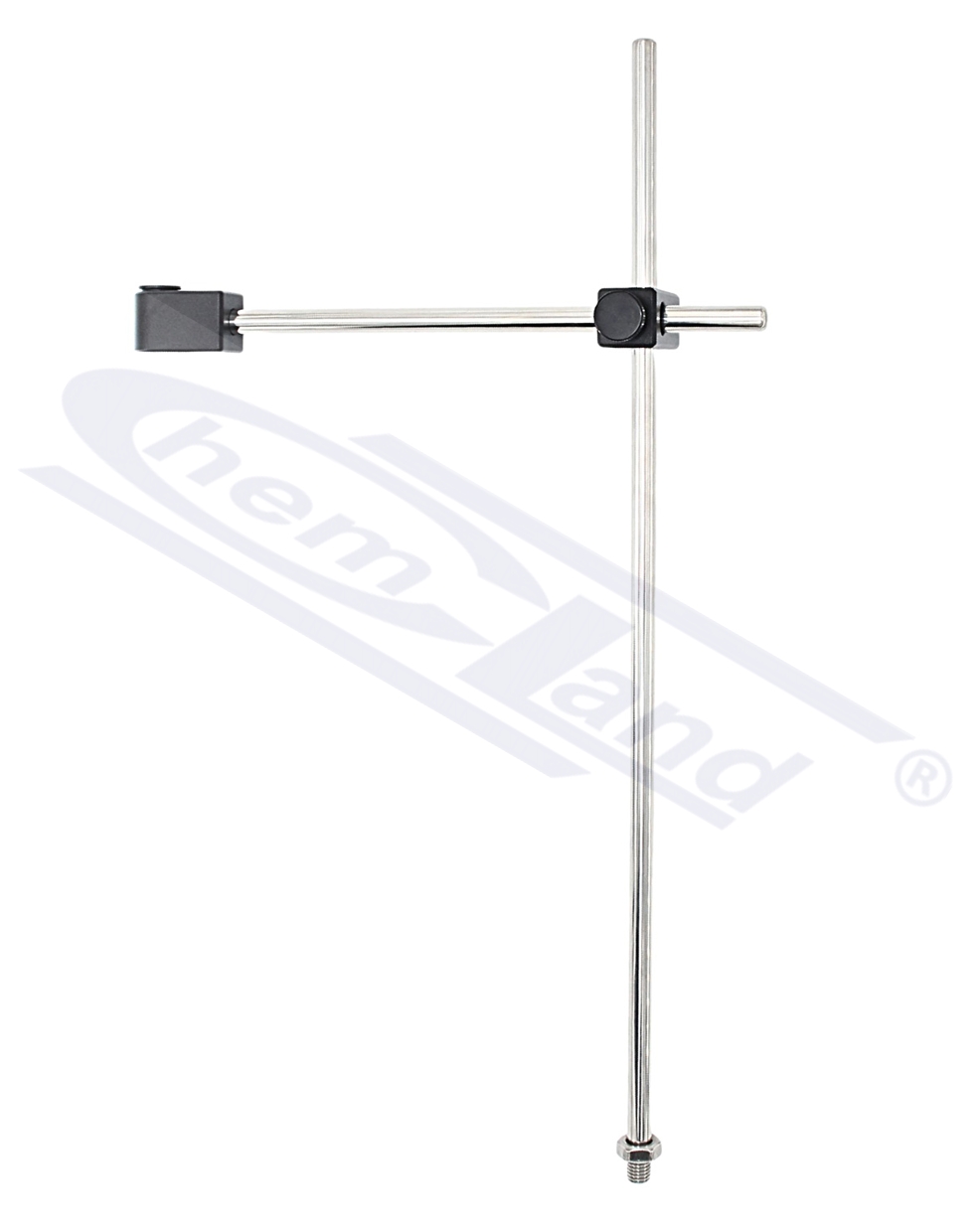 statyw do czujnika PT1000, fi=10mm, L=450mm, długość wspornika 25cm, używany mieszadłami serii MS-H, wkręcany- do wyczerpania stanu, wycofany DLAB