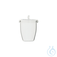 Quartz crucible, tall form, 30 ml