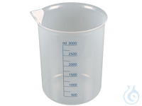 Laboratory beakers/Griffin beakers, PP