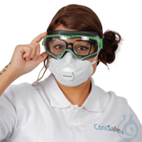 UNIVET full view goggles 6X3-00-00 clear