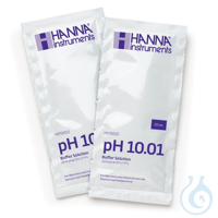 Buffer Calibration Solution pH 10.01, 25 x 20 mL sachets, Certificate of Analysi