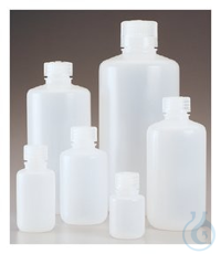 Nalgene™ Narrow-Mouth PPCO Economy Bottles with Closure