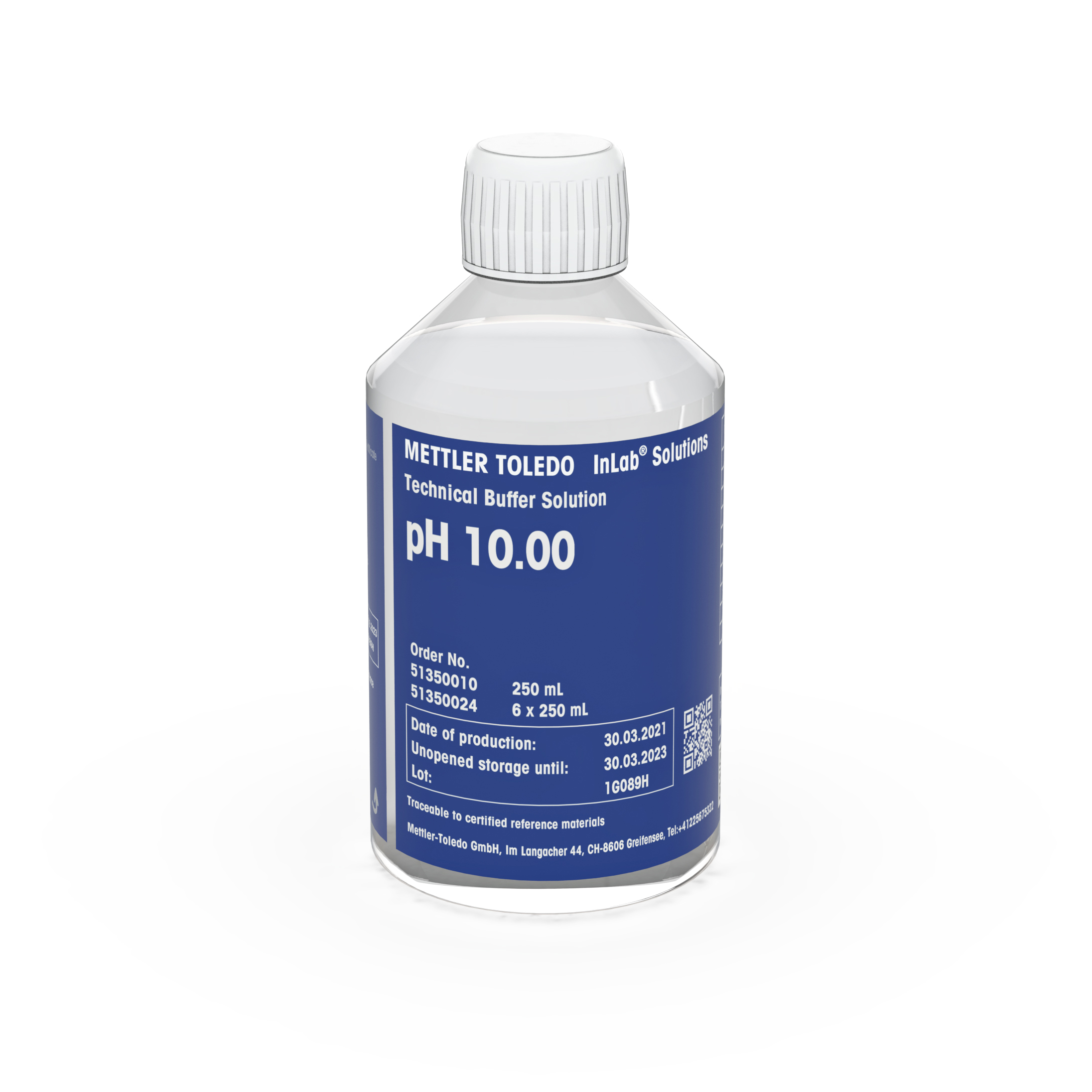 Technical buffer pH 10.00 250mL Bottle