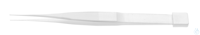 Solid ceramic tweezers, 120mm, smooth, very pointed