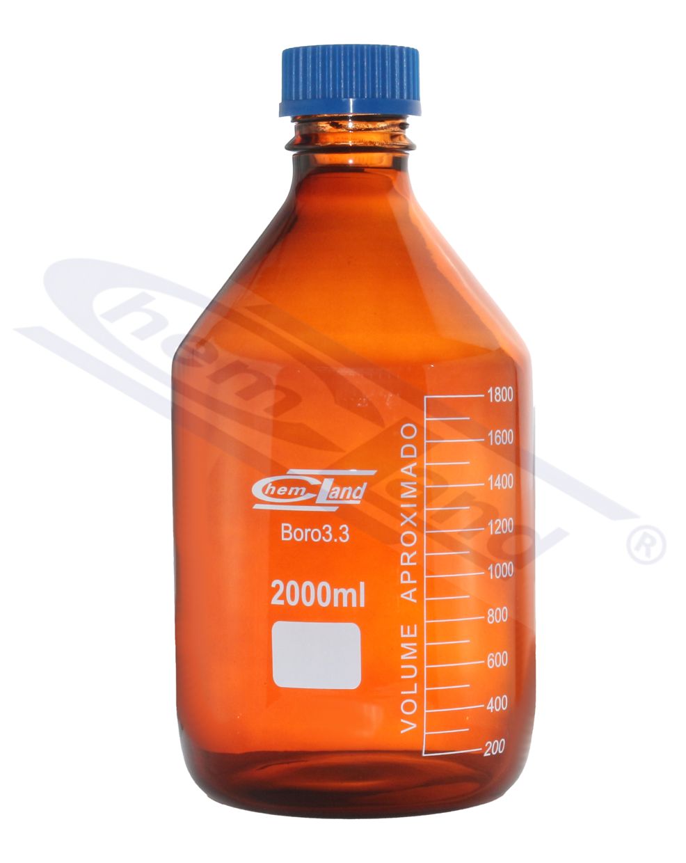 butelka z nakrętką oranż BORO 3.3  GL 45  1000ml