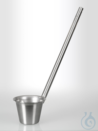 Stainless steel beaker, extended