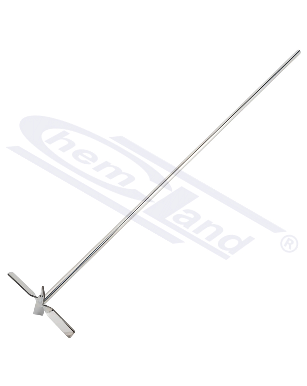 pręt do mieszadeł wykonany ze stali 316L - śmigłowe, długość wału 60 cm, średnica mieszadła 10 cm DLAB