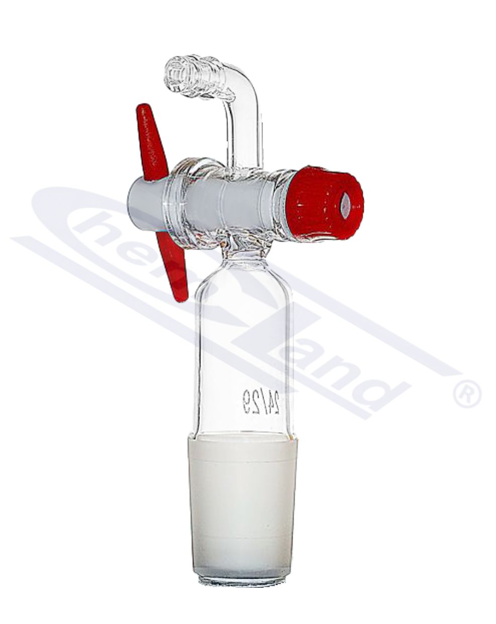 kran - nasadka WS zew 14/23 kran PTFE koń zgięta CHEMLAND