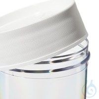Nalgene™ Straight-Sided Wide-Mouth Polycarbonate Jars with Closure