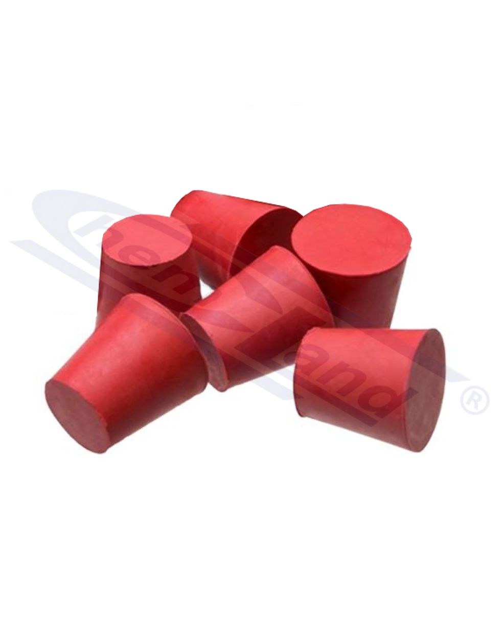 korek gumowy czerwony  fi103 x 83 H 48 Chemland