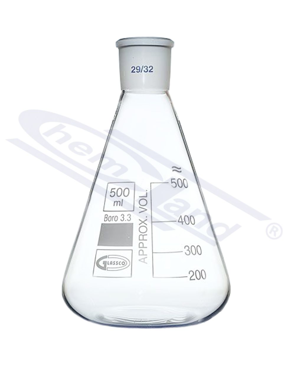 kolba stożkowa Erlenmeyera w/sz WS. 45/40 poj. 05000ml GLASSCO
