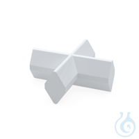 BOLA Crosshead Magnetic Stirring Bars, LxBxH 25x25x10 mm PTFE - coated