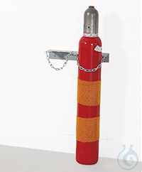gas cylinder retainer steel galv., for 2 bottles (?140), 384x131x60