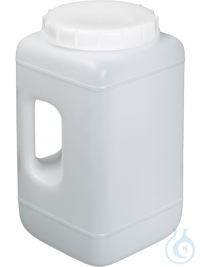 Wide-mouth containers with handle