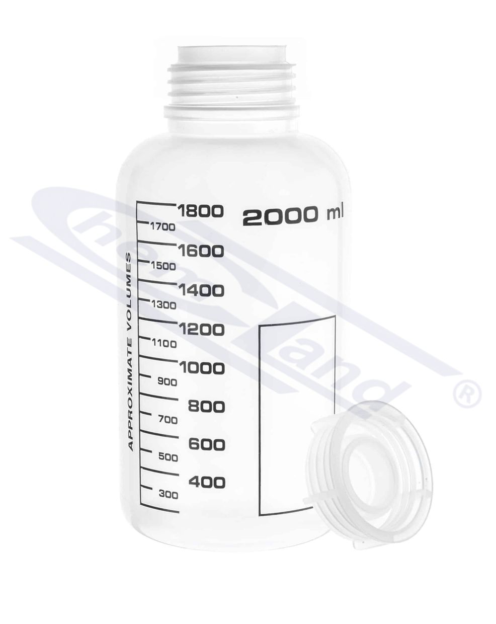 butelka PP ze skalą czarną 2000ml GL 65