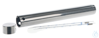 Pipette box 18/10 steel, rund, D=80mm, L=380mm