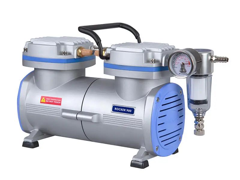 pompa próżniowa ROCKER 900 - bezolejowa, maksymalny przepływ 90L/min + regulator prółżni z filtrem Prote