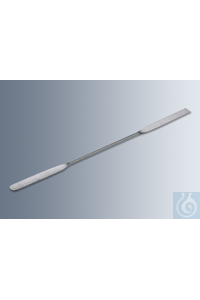 Micro spatula, double blade, length 185 mm,