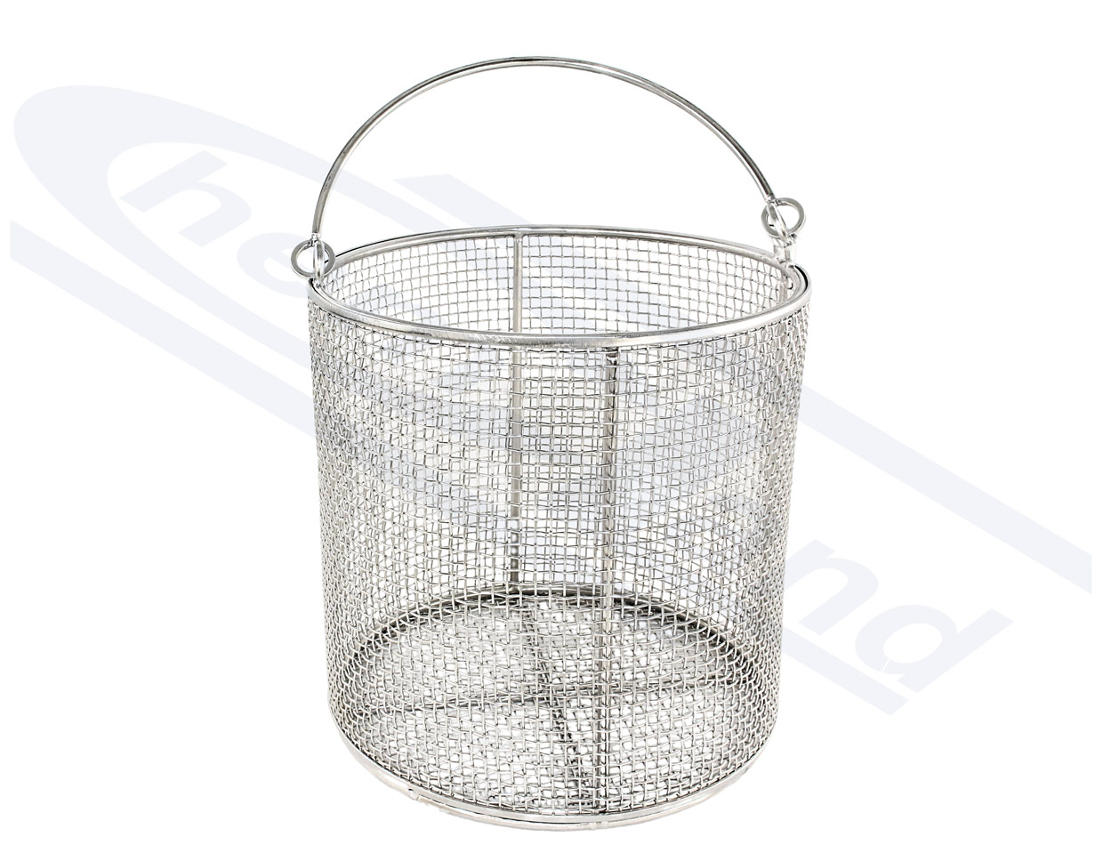 koszyk okrągły do sterylizacji 200 x 200 stal  AISI 304