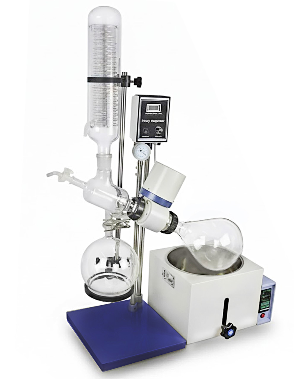 wyparka próżniowa FRE201-D,  LCD + wakuometr, prędkość 0-120rpm, temp.do 300oC Chemland
