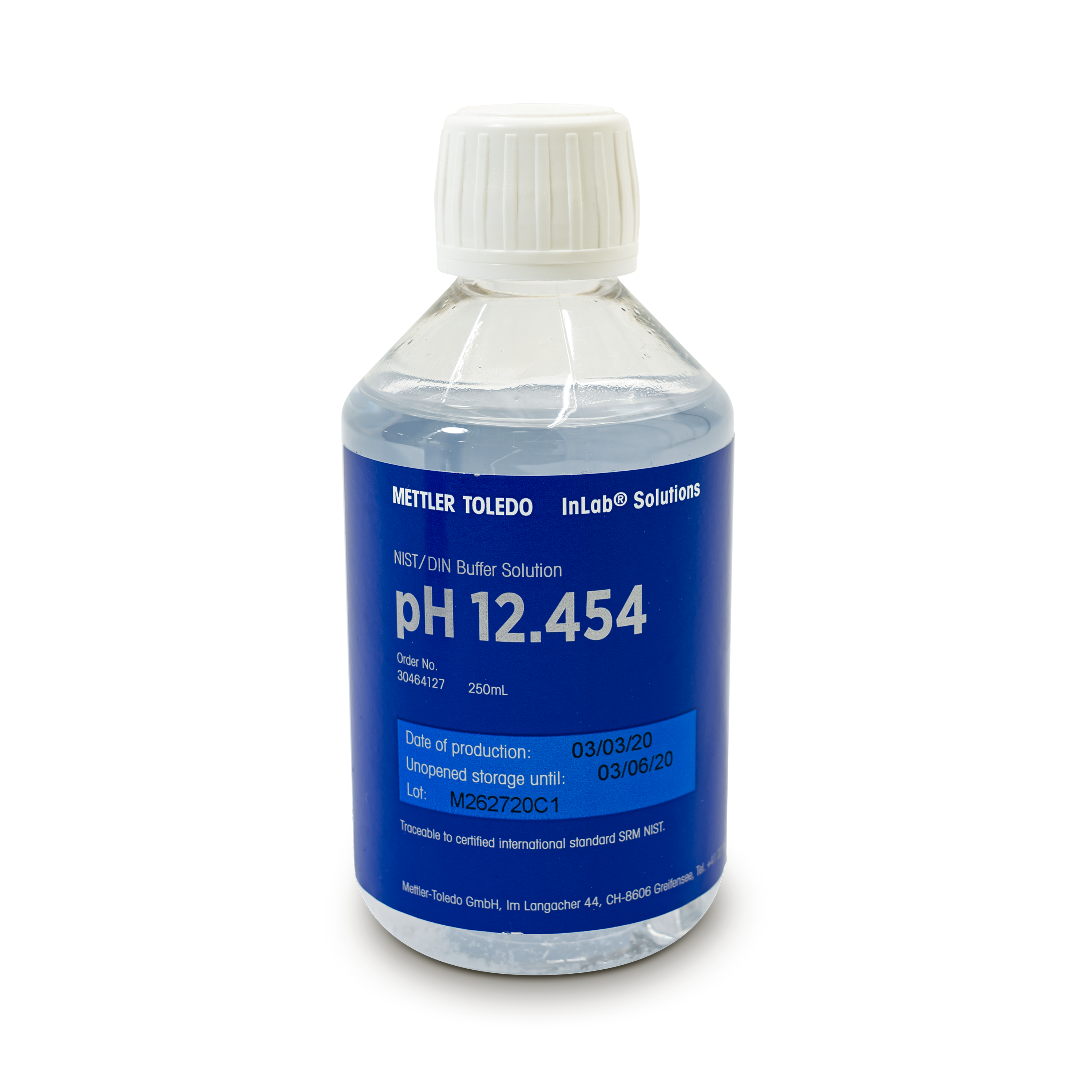 Bufor pH 12.454 NIST/DIN, 250mL