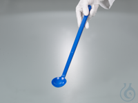 Food spoons, long handle, blue