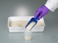 Food scoop, blue