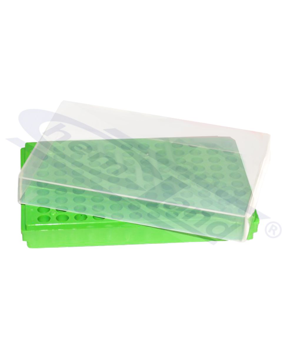 statyw dwustronny do próbowek Eppendorf 0,5, 1,5ml, 2,0ml 108 miejsc
