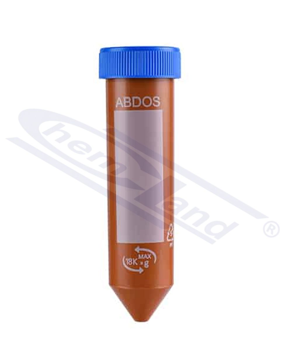 probówka FALCON 50ml gr - A oranż STE 10szt stożk
