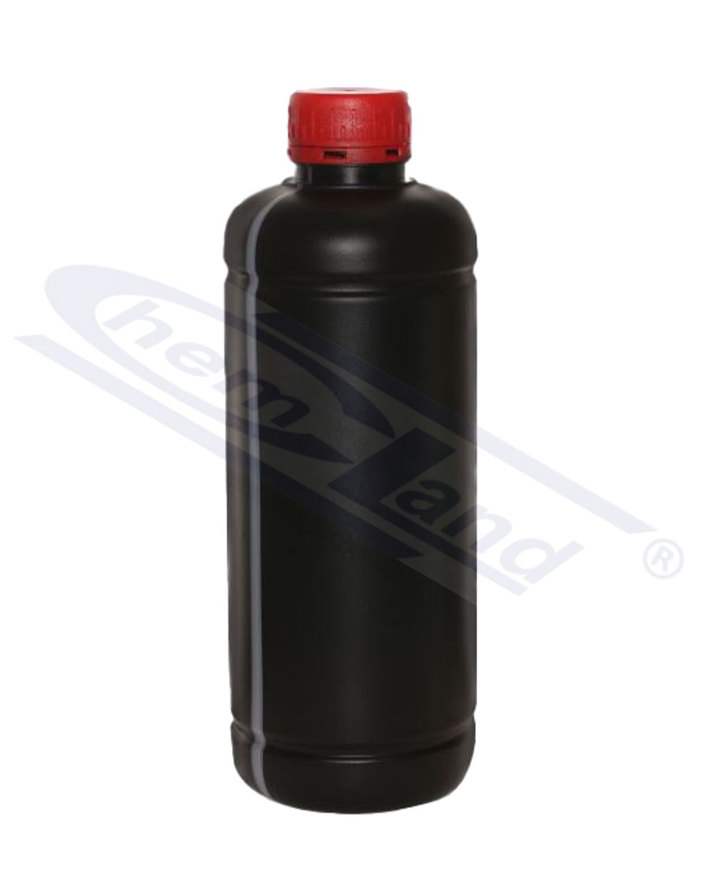 butelka HDPE 1000ml fi 38 nakrętka samoplombująca UN czarna z paskiem