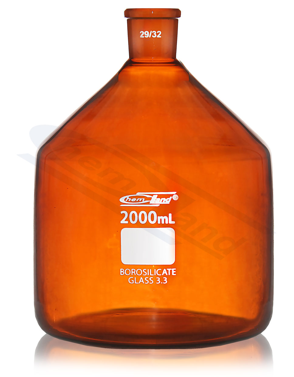 butla do biurety Pelleta CHEMLAND NEW LINE oranż 29/32 2000ml