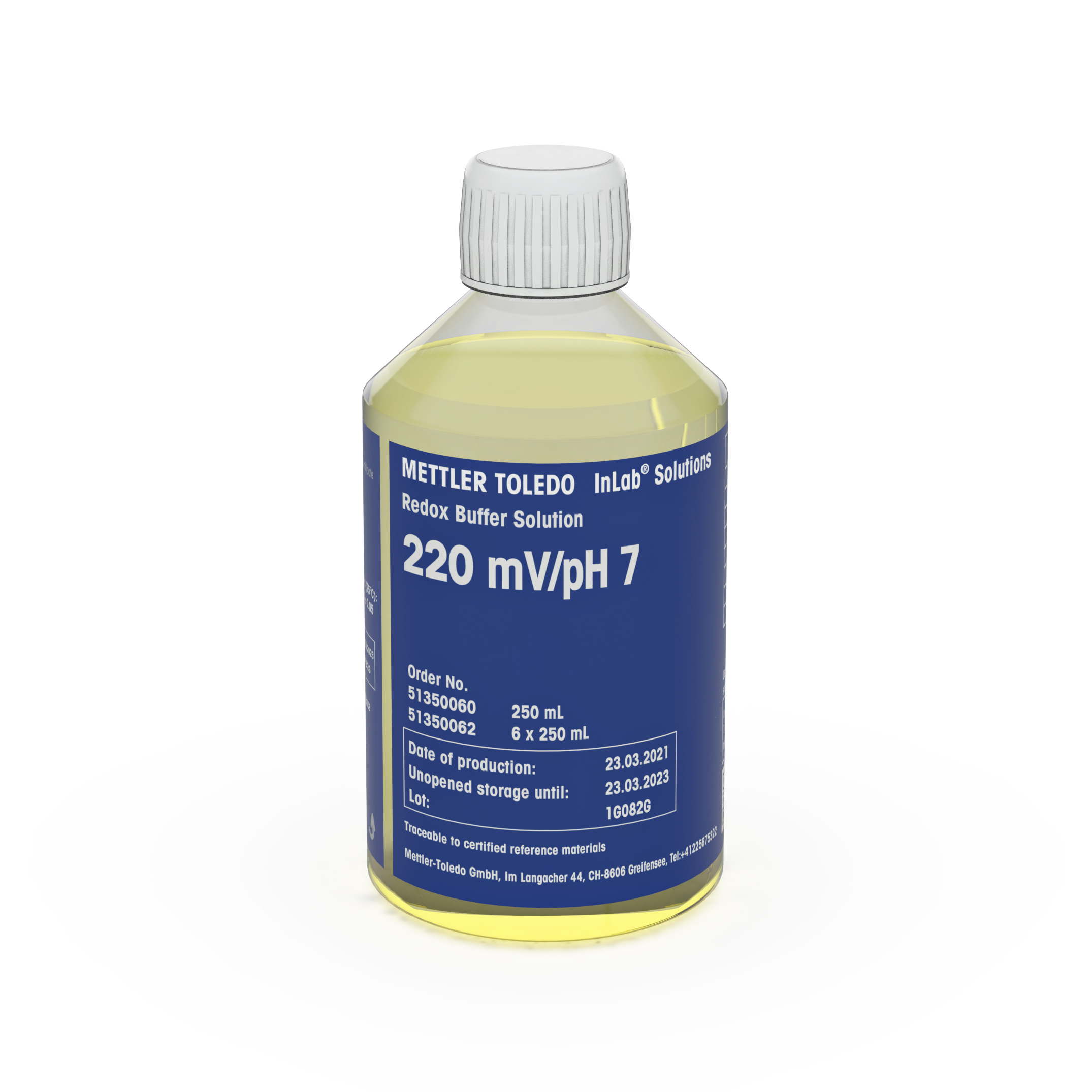Redox buffer 220mV/pH7, 250mL