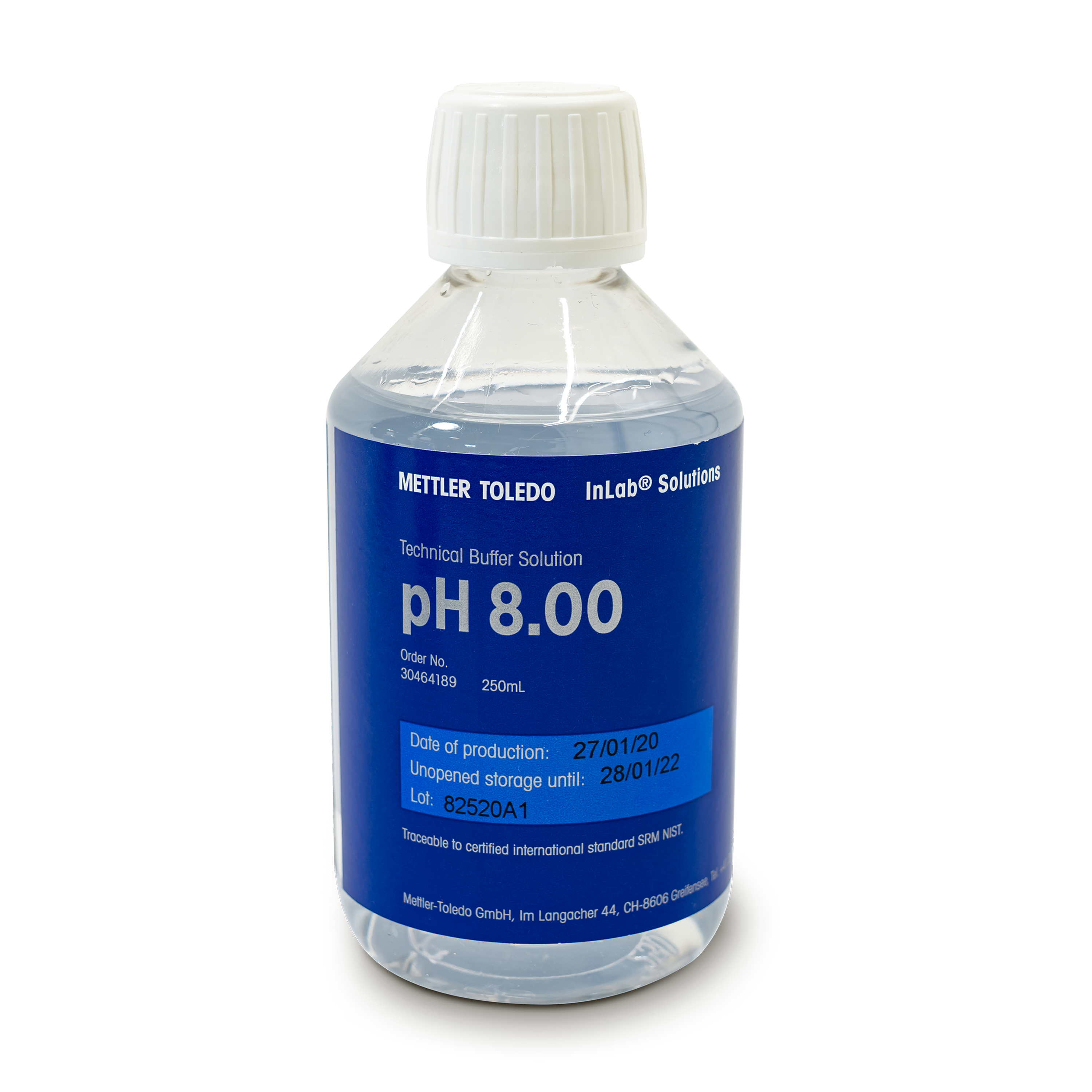 Bufor techniczny pH 8.00 250mL butelka