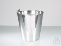 Stainless steel bucket